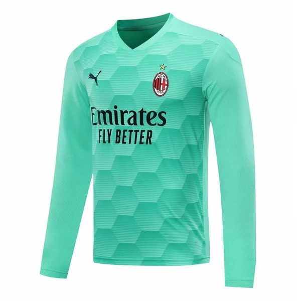 Thailandia Maglia AC Milan Prima ML Portiere 20/21 Verde